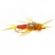 Beaded Nymphs BH Squiggly Estaz Egg White $2.50