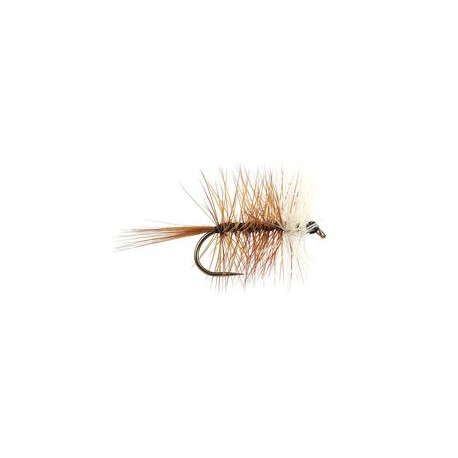 Barbless Flies Brown Bivisible BL $2.50
