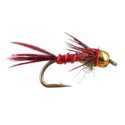Beaded Nymphs BH Squiggly Legs Olive $2.50