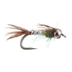 Beaded Nymphs BH Squiggly Legs Red $2.50