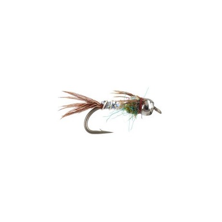 Beaded Nymphs BH Squiggly Legs Red $2.50