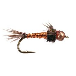 Beaded Nymphs BH Squiggly Legs Tan $2.50