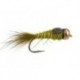 Beaded Nymphs BH Squiggly Legs White $2.50