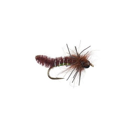 Beaded Nymphs BH Squiggly Spawn FL Green $2.50