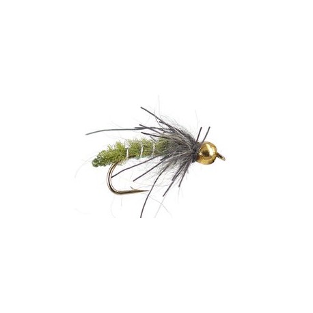 Beaded Nymphs BH Squiggly Spawn FL Orange $2.50