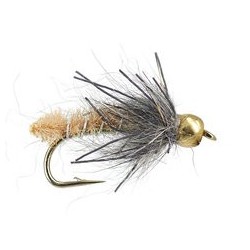 Beaded Nymphs BH Squiggly Spawn FL Yellow $2.50
