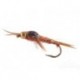 Beaded Nymphs BH Squiggly Spawn Red $2.50