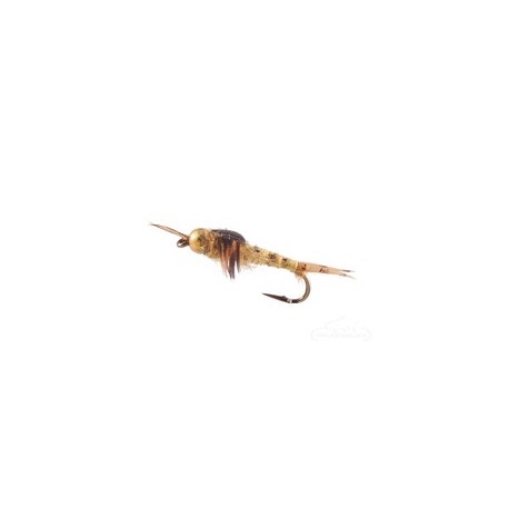 Beaded Nymphs BH Squiggly Spawn White $2.50