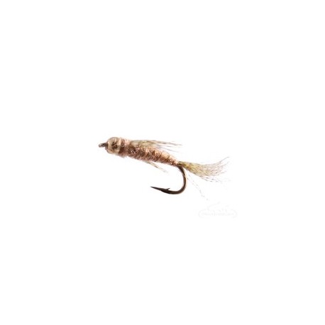 Beaded Nymphs Birds Nest Bead Head Tan $2.50