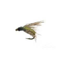Beaded Nymphs Bjorn & Baddest Caddis Olive $2.50