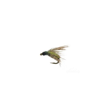 Beaded Nymphs Bjorn & Baddest Caddis Olive $2.50