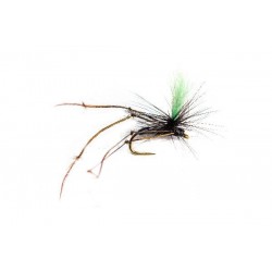 Special Dries Black Daddy Long Legs Green Hot Spot Parachute $2.50