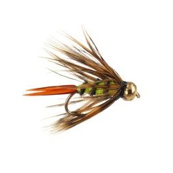 Beaded Nymphs BL Rubber Grub $2.50