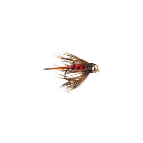 Beaded Nymphs BL Rubber Leg Fox Nymph $2.50