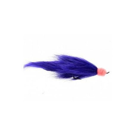 Salmon Singles egg sucking leech purple chartreuse $6.80