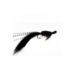 Salmon Singles foam bunny black $6.80