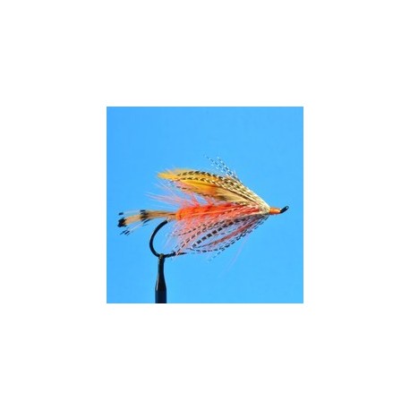 Salmon Singles October Spey  Orange $6.80