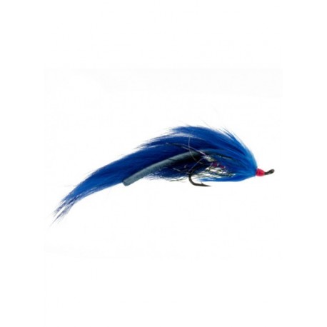 Salmon Singles polar bunny blue and chartreuse $6.80