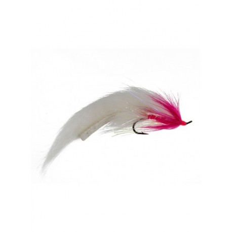Salmon Singles polar bunny red and black $6.80