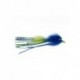 Salmon Singles puff puff pass blue and chartreuse $6.80