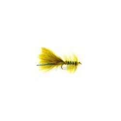 Beaded Nymphs Blue Gold Nugget Damsel $2.50