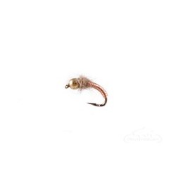 Beaded Nymphs Brassie Bead Head Red $2.50