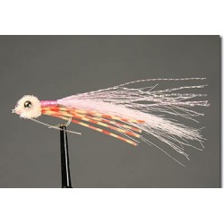 Bonefish Saltwaters Bone Wiggler Pink Side $6.80