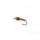 Beaded Nymphs Brassie Bi Color Bead Head Silver Black $2.50