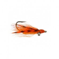 Bonefish Saltwaters bonefish crazy charlie grizzly orange $6.80