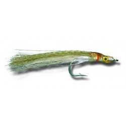 Bonefish Saltwaters Candy Eel Olive $6.80