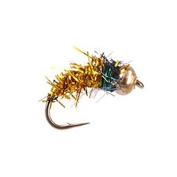 Beaded Nymphs Bright Golden Nymph $2.50