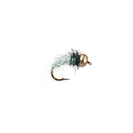 Beaded Nymphs Bright Pearl Nymph $2.50