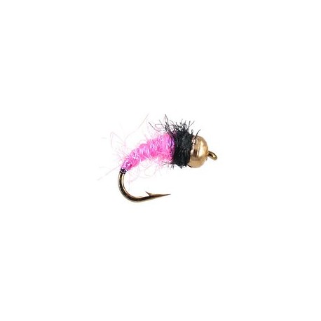 Beaded Nymphs Bright Pink Nymph $2.50