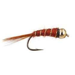 Beaded Nymphs Brown Basic BH Nmyph $2.50