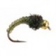 Beaded Nymphs Caddis Larve Olive $2.50