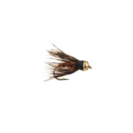 Beaded Nymphs Caddis Pupa Brown $2.50