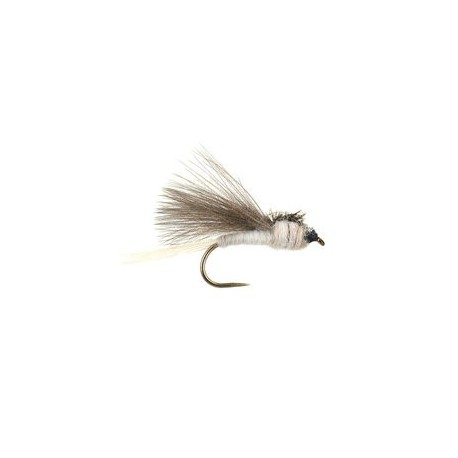 Barbless Flies CDC White Dark Winged BL $2.50