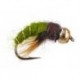 Beaded Nymphs Caddis Pupa Olive $2.50