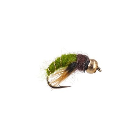 Beaded Nymphs Caddis Pupa Olive $2.50