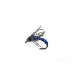 Beaded Nymphs Catchs Caped Avenger Blue $2.50