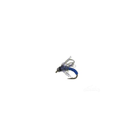 Beaded Nymphs Catchs Caped Avenger Blue $2.50
