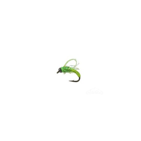 Beaded Nymphs Catchs Caped Avenger Chartreuse $2.50