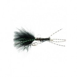 Pike damsel rubber black carp $6.80
