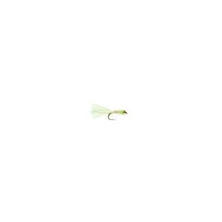 Beaded Nymphs Classic FM White Nugget Damsel $2.50