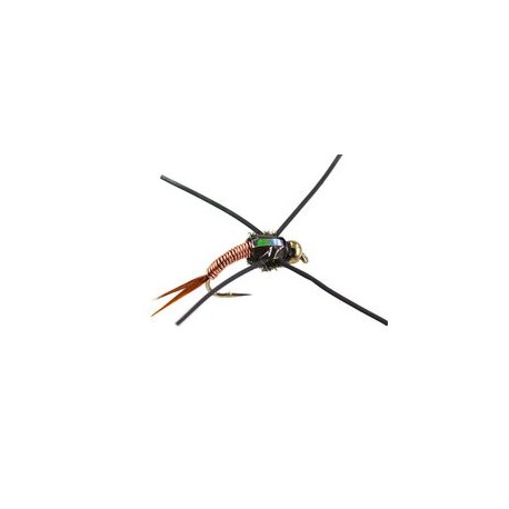 Beaded Nymphs Copper John Nymph Bead Head Red $2.50