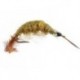 Barbless Flies Classic Gammarus Olive Bead BL $2.50