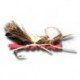 Terrestrials Chernobyl Parachute Red/Black $4.50