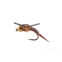 Beaded Nymphs Copper John Red $2.50