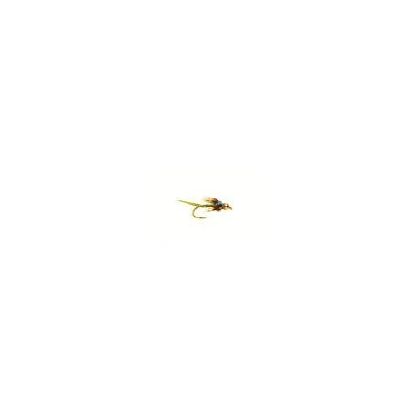 Beaded Nymphs Copper John Wired BH Chartreuse $2.50