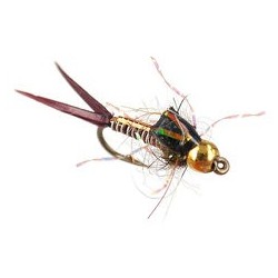 Beaded Nymphs Copperback Stone  Gold $2.50